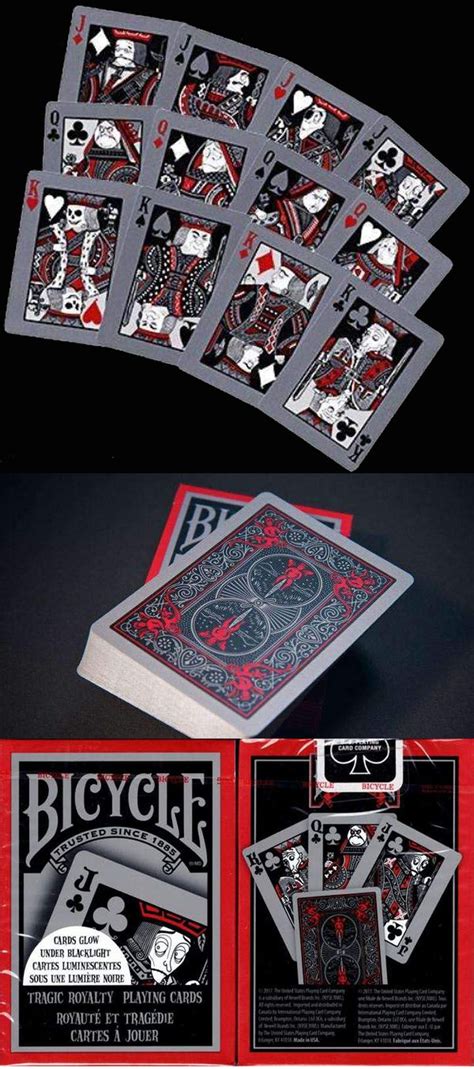 Tragic Royalty Bicycle Playing Cards Bicycle Playing Cards Cards