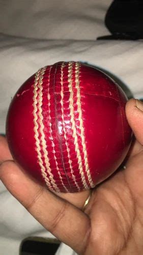 Red Leather Cricket Ball, Size: Full at Rs 151 in Agra | ID: 2849420208288