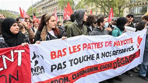 Plusieurs Manifestations En France Contre La Politique Migratoire Du