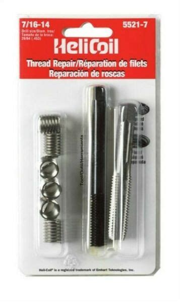 Helicoil 5521 7 Thread Repair Kit For Sale Online Ebay