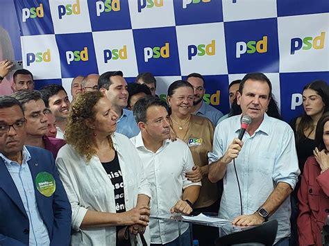 Psd Oficializa Candidatura De Eduardo Paes à Reeleição Para Prefeito Do