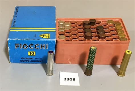 Ammo 23 X Assorted 9mm Flobert Shot Shells Fiochi Paper And Brass