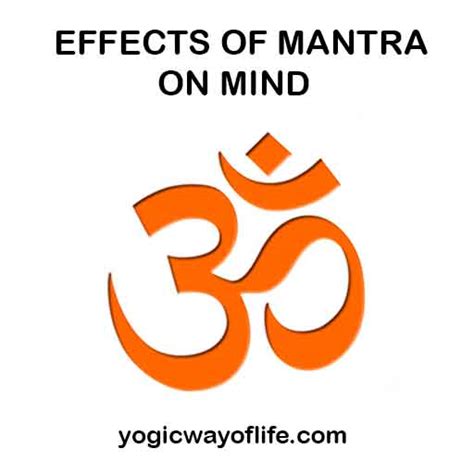 Effects of Mantra on Mind - Yogic Way of Life