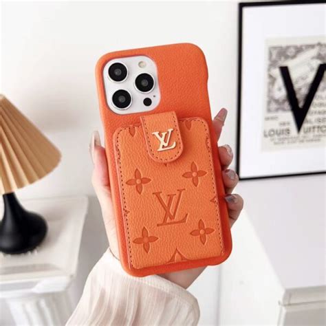 Louis Vuitton Lv Iphone 11 Case With Card Holder Luxe Phone Case Luxury Iphone 15 Pro Max Case