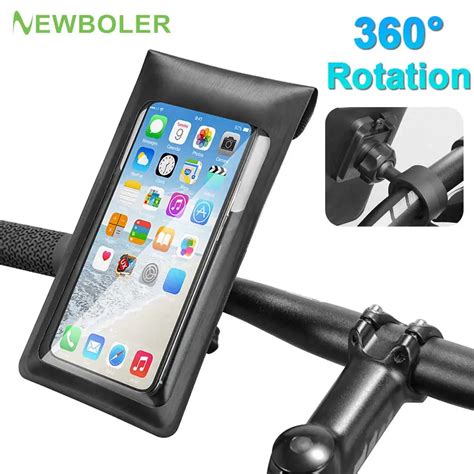 Fiets Waterdichte Telefoon Tas Stand 360 Rotatie Motorfiets Stuur