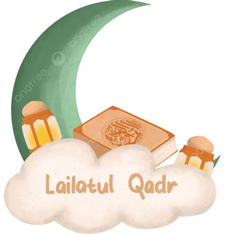 Clipart Lailatul Qadr Png Lailatul Qadr Ramadã Lua Crescente Imagem Png E Psd Para Download