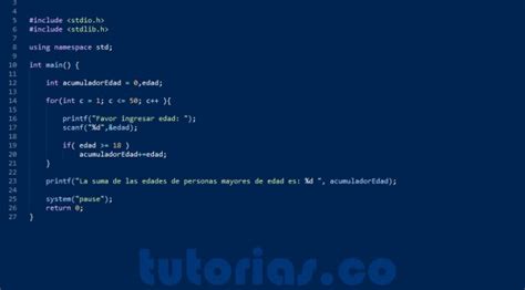 Ciclo For Turbo C La Variable Acumulador Tutorias Co