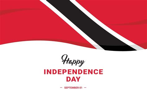 Trinidad And Tobago Independence Day 10997172 Vector Art At Vecteezy