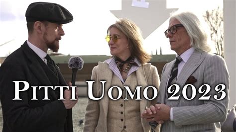 Pitti Uomo The People Of Pitti Youtube