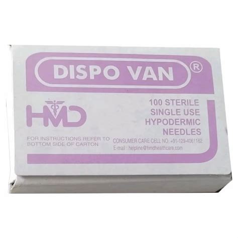 Plastic Dispo Van Hmd Hypodermic Needle Pieces At Rs Box In