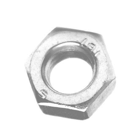 Écrou M8 acier zingué hexagonal pour visser sur des tiges filetées