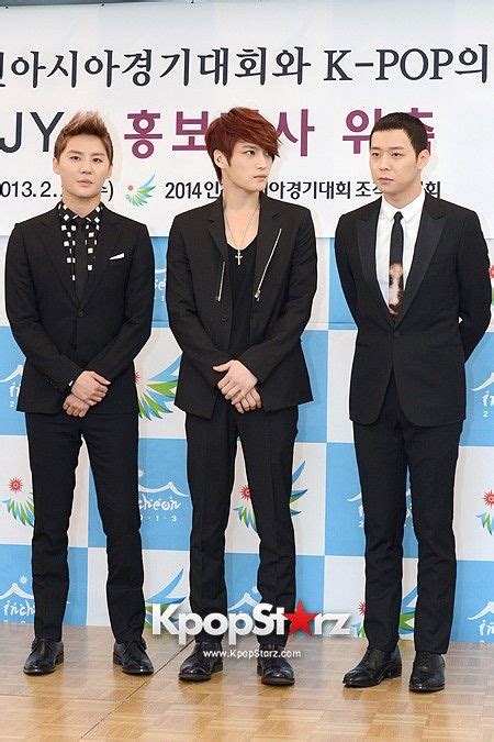 JYJ Ambassadors For 2014 Incheon Asian Games