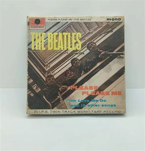 Bande Bo Te Mono The Beatles Please Please Me Reel To Reel Eur