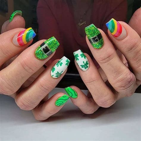 St Patrick S Day Nail Designs That Will Bring You Luck Beautiful