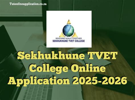 Sekhukhune TVET College Online Application 2025-2026 - TUT Online Applications 2024