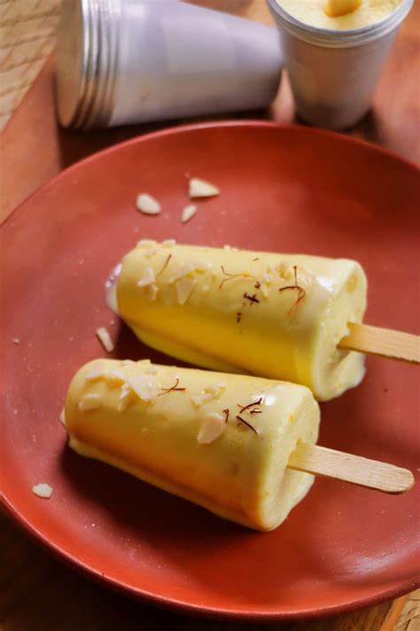 Instant Kesar Kulfi Recipe How To Make Kulfi At Home Easy And