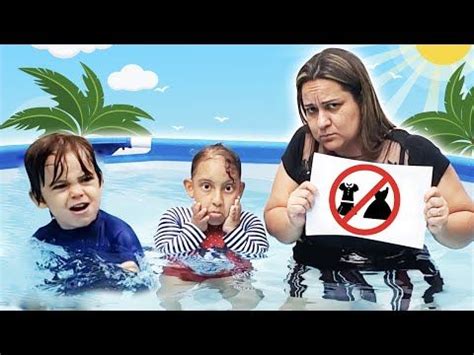 Novas Regras De Conduta Na PISCINA MC Divertida YouTube Divertido