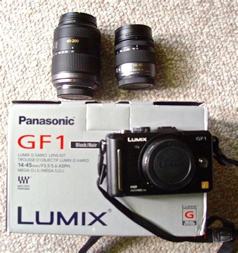 Panasonic Lumix DMC GF1 12 1MP Micro Four Thirds Interchangeable Lens