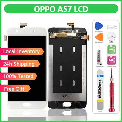 Original Lcd For Oppo A57 2016 Lcd Display Screen Touch Screen Digitizer Assembly Replacement