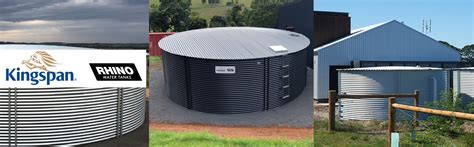 Rhino Water Tanks Large Rural Water Tanks Steel Rainwater Tanks