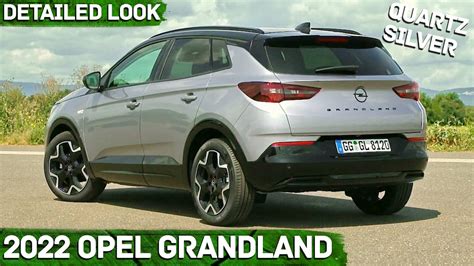 Opel Grandland Facelift Detailed Look Quartz Silver Color