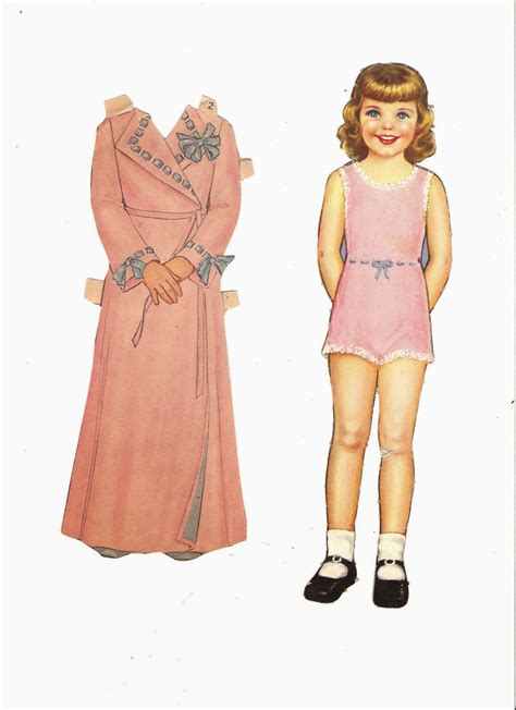 Miss Missy Paper Dolls Queen Holden All Size Dolls