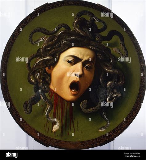 Medusa 1597 By Caravaggio Stock Photo Alamy