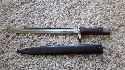 Steyr Mannlicher - Original Bayonet and Scabbard - M95 M1895 95/30 Straight Pull | #1868960738