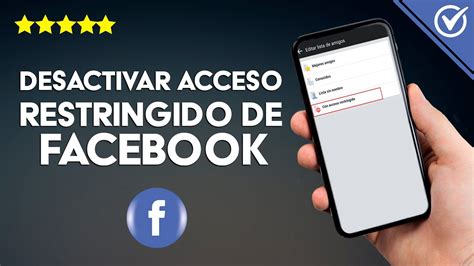 C Mo Quitar El Acceso Restringido En Facebook Celular Y Pc Youtube