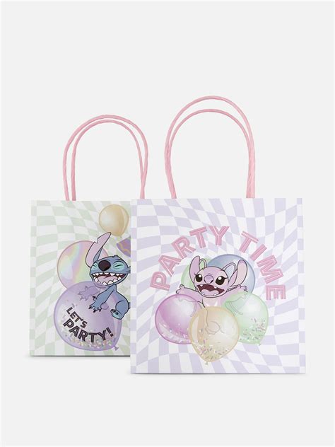 Pack Sacos Presente Disney Stitch Azul Primark