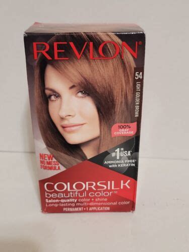 Revlon Colorsilk Light Golden Brown Ebay