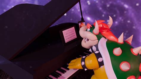 3D model Bowser with the piano VR / AR / low-poly | CGTrader