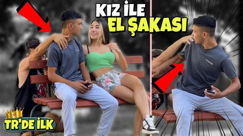 Kiz Le Romant K Sahte El Akasi Komed Sosyal Deney Youtube