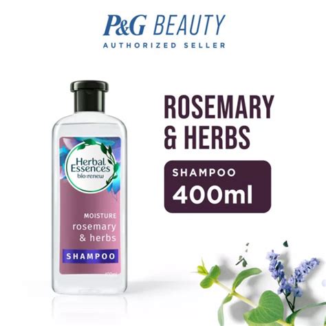 Herbal Essences Shampoo Moisture Rosemary Herbs 400Ml BIG Pharmacy