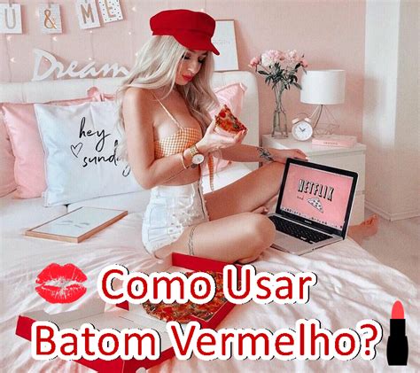 Blog Da Renata Princess A Pedido Da Leitora Como Usar Batom Vermelho