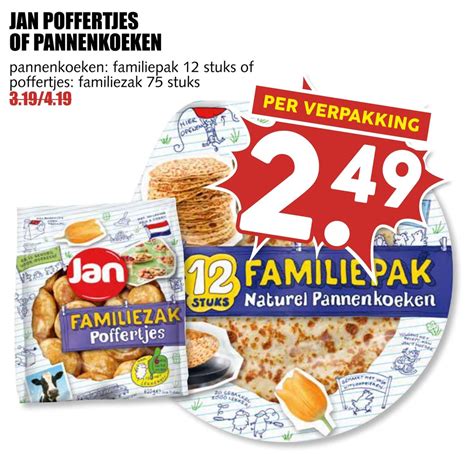 Jan Poffertjes Of Pannenkoeken Aanbieding Bij MCD Supermarkt