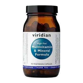 Viridian High five Multivit Mineral Formula kapsułki 90 szt