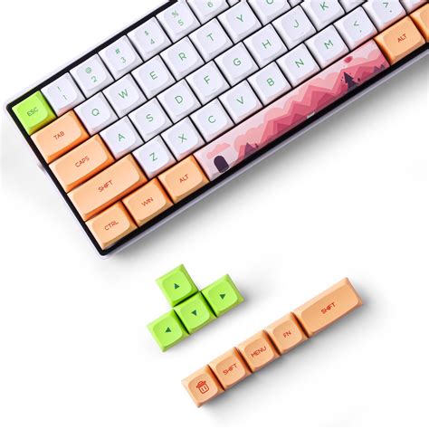 Buy KEMOVE XDA Profile PBT Keycaps For 60 Percent Mechanical Gaming