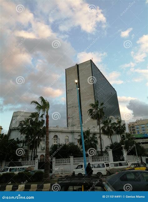 Side View Of San Stefano In Alexandria Egypt North Africa Editorial