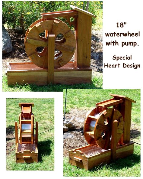 How To Build A Water Wheel Fountain NBKomputer