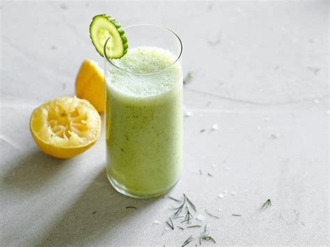 Cucumber Smoothies Recipe Sunset Magazine