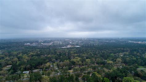 Aerial View of South Alabama Stock Photo - Image of daphne, point ...