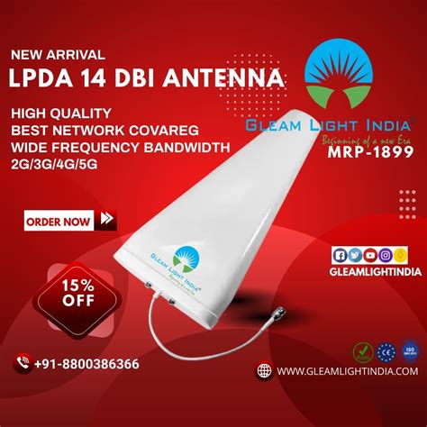 Mhz Abs Lpda Antenna Dbi For Outdoor At Piece In New