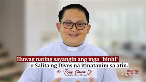 Mabuting Balita L Hulyo Ika Linggo Sa Karaniwang