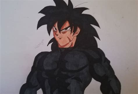 Traditional Broly art by kromiyha on DeviantArt