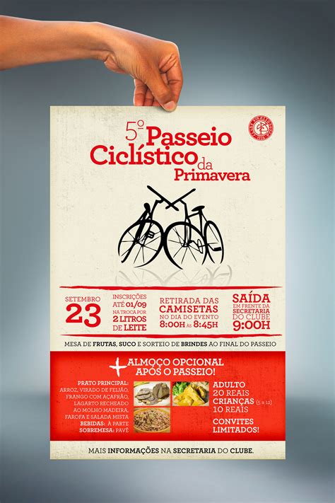 Cartaz 5º Passeio Ciclístico da Primavera 2011 on Behance