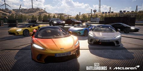 PUBG Battlegrounds Is Crossing Over With McLaren Automotive