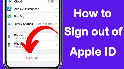 How To Sign Out Of Apple Id On All Devices [complete Guide]