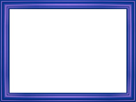 Indigo Elegant Embossed Frame Rectangular Powerpoint Border 3d