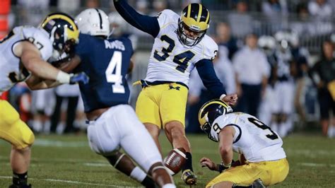 Michigan Expels Ex Kicker Brendan Gibbons In Sex Case Sporting News